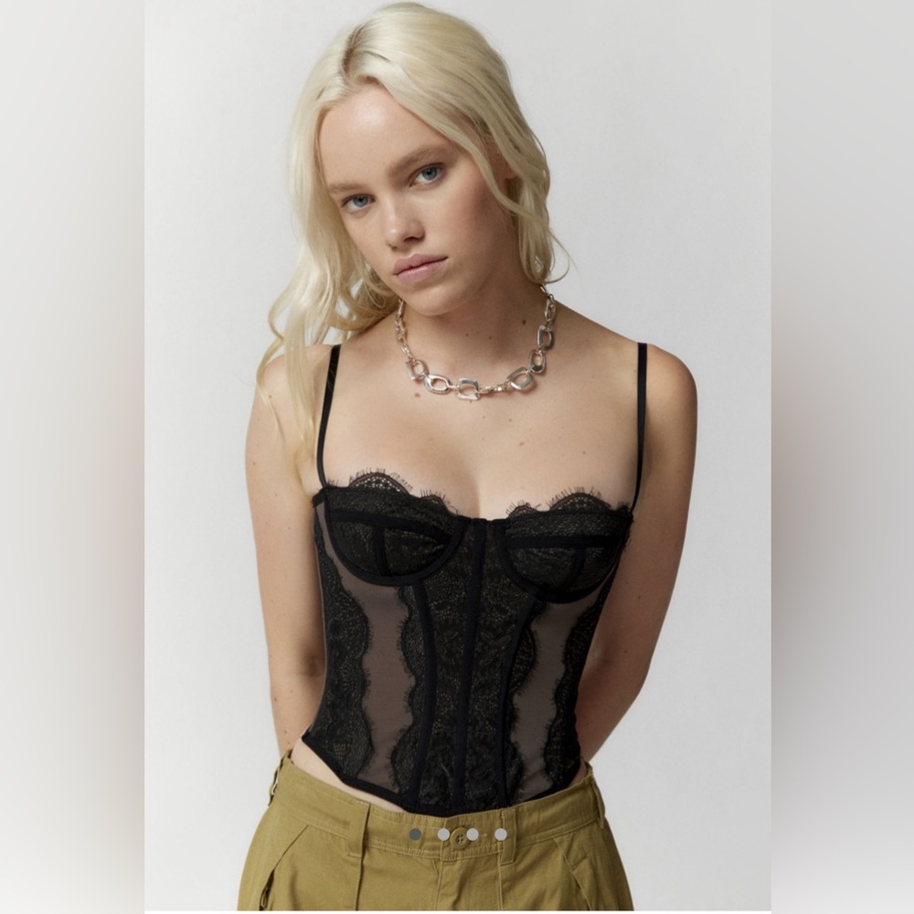 Urban Outfitters Out From Under Modern Love Corset